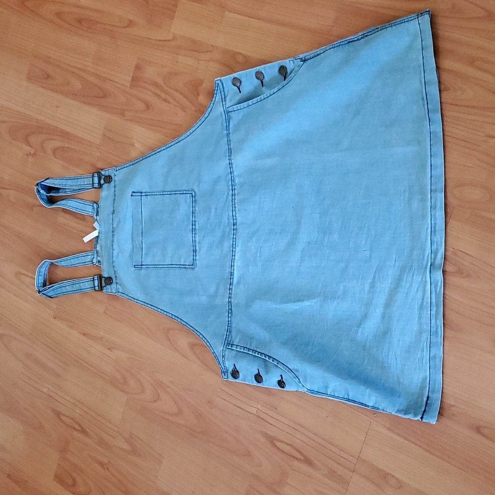 overalls mini dress